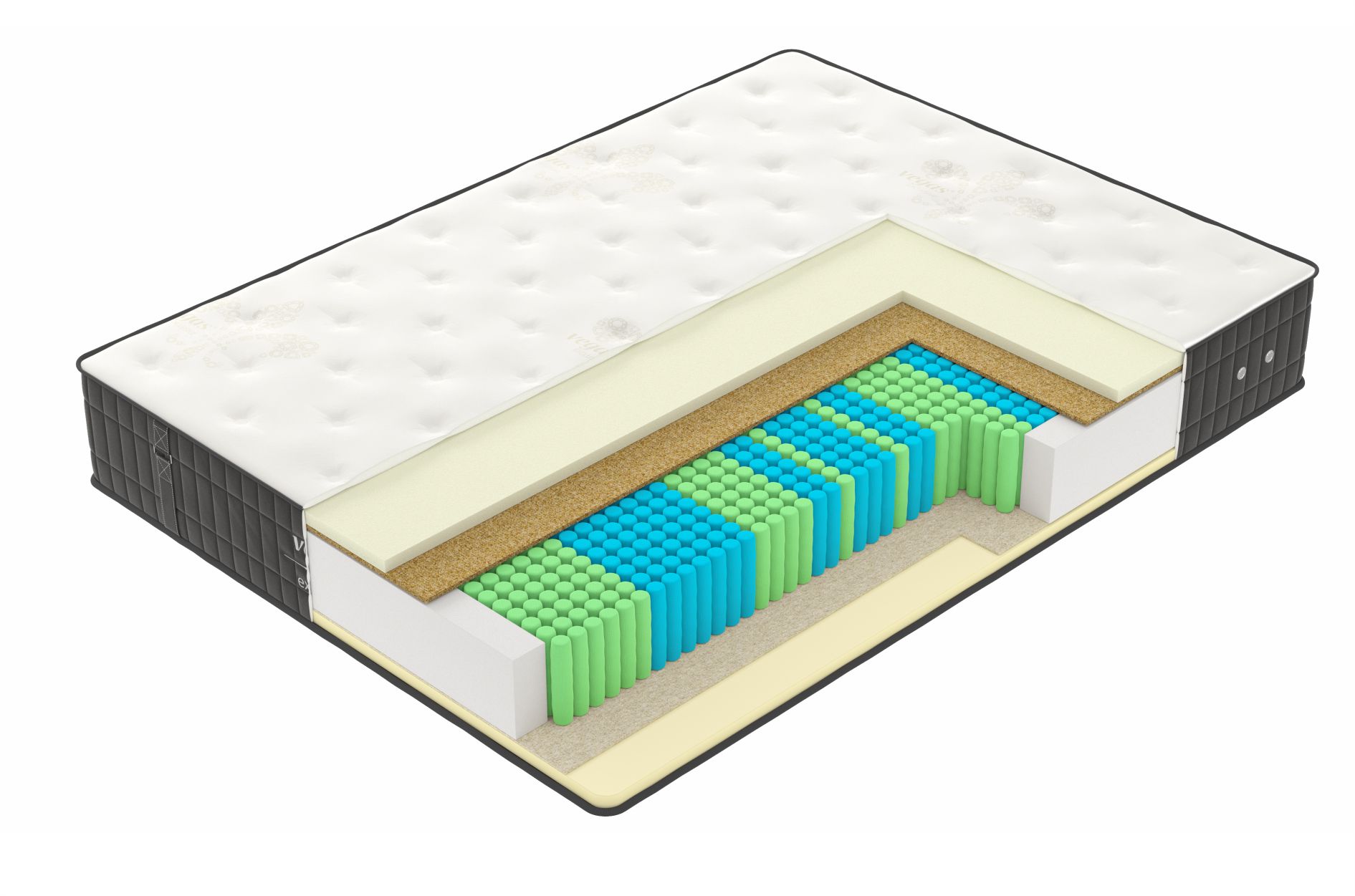 Матрас X1. Официальный сайт Vegas (Россия). Детальное изображение Матрас X1. Vegas (Россия). Цена и размеры.